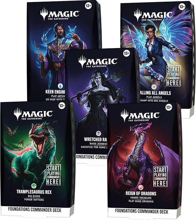 Foundations Commander Deck Set (x5 per case)
