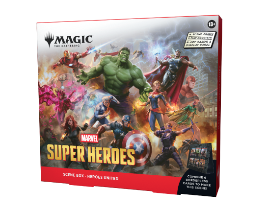 [EN] Magic: The Gathering® |Marvel Super Heroes- Scene Box (Heroes & Villains)