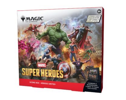 [EN] Magic: The Gathering® |Marvel Super Heroes- Scene Box (Heroes & Villains)