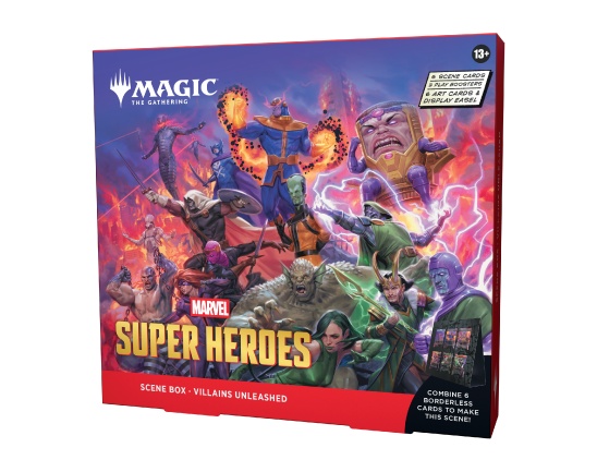 [EN] Magic: The Gathering® |Marvel Super Heroes- Scene Box (Heroes & Villains)