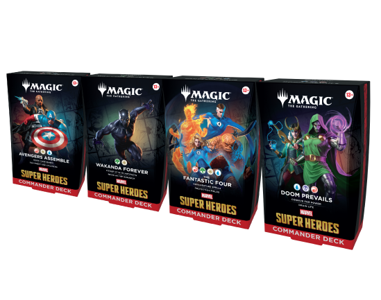 [EN] Magic: The Gathering® |Marvel Super Heroes- Commander Deck (4/Carton)