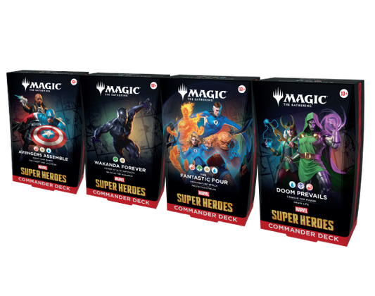 [EN] Magic: The Gathering® |Marvel Super Heroes- Commander Deck (4/Carton)