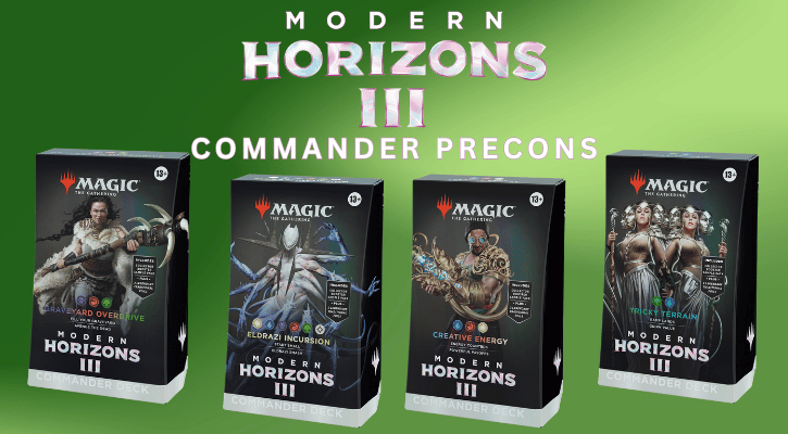 Modern Horizons 3 Commander Decks (4 Per Case)