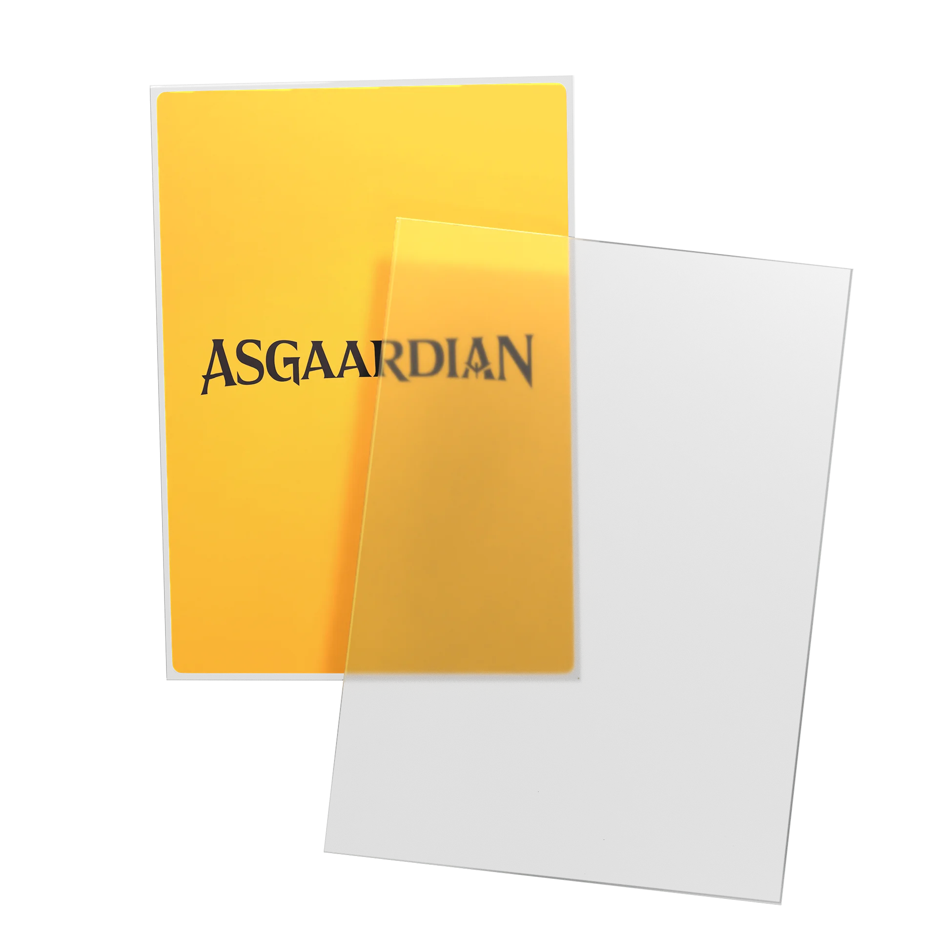 Asgaardian Frosted Clear Standard Sleeve