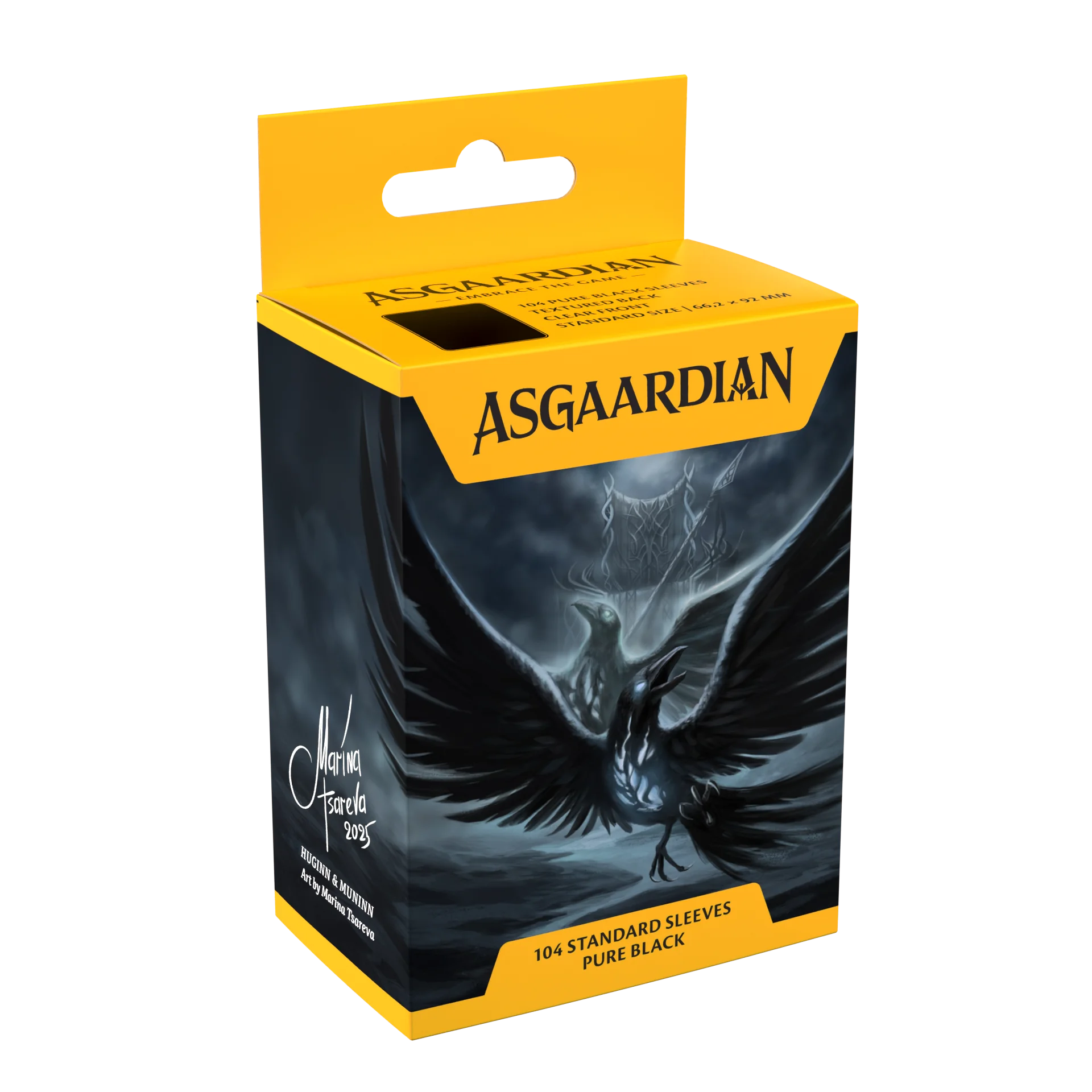 Asgaardian Pure Black Standard Sleeve
