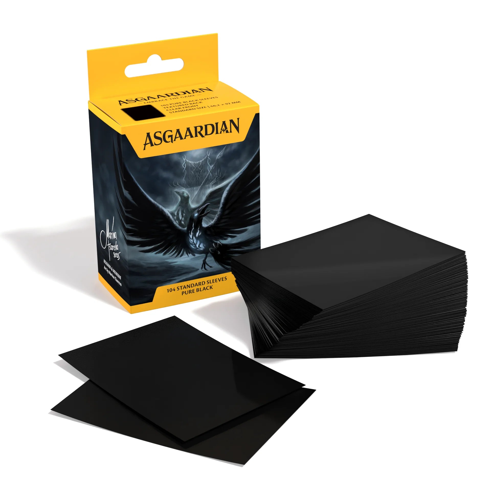Asgaardian Pure Black Standard Sleeve