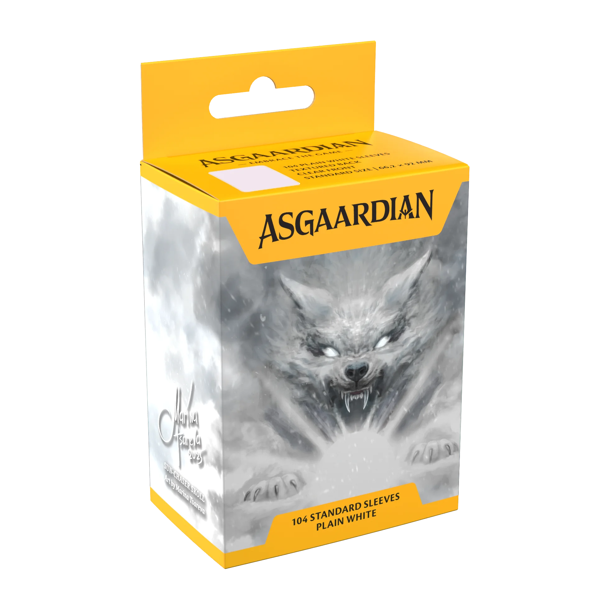 Asgaardian Plain White Standard Sleeve