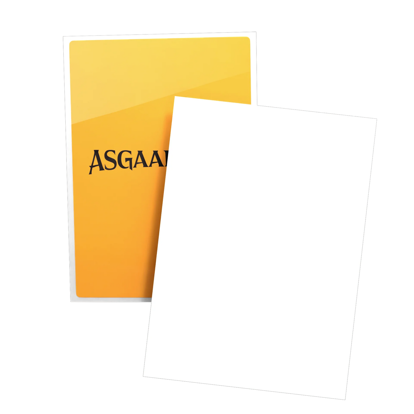 Asgaardian Plain White Standard Sleeve