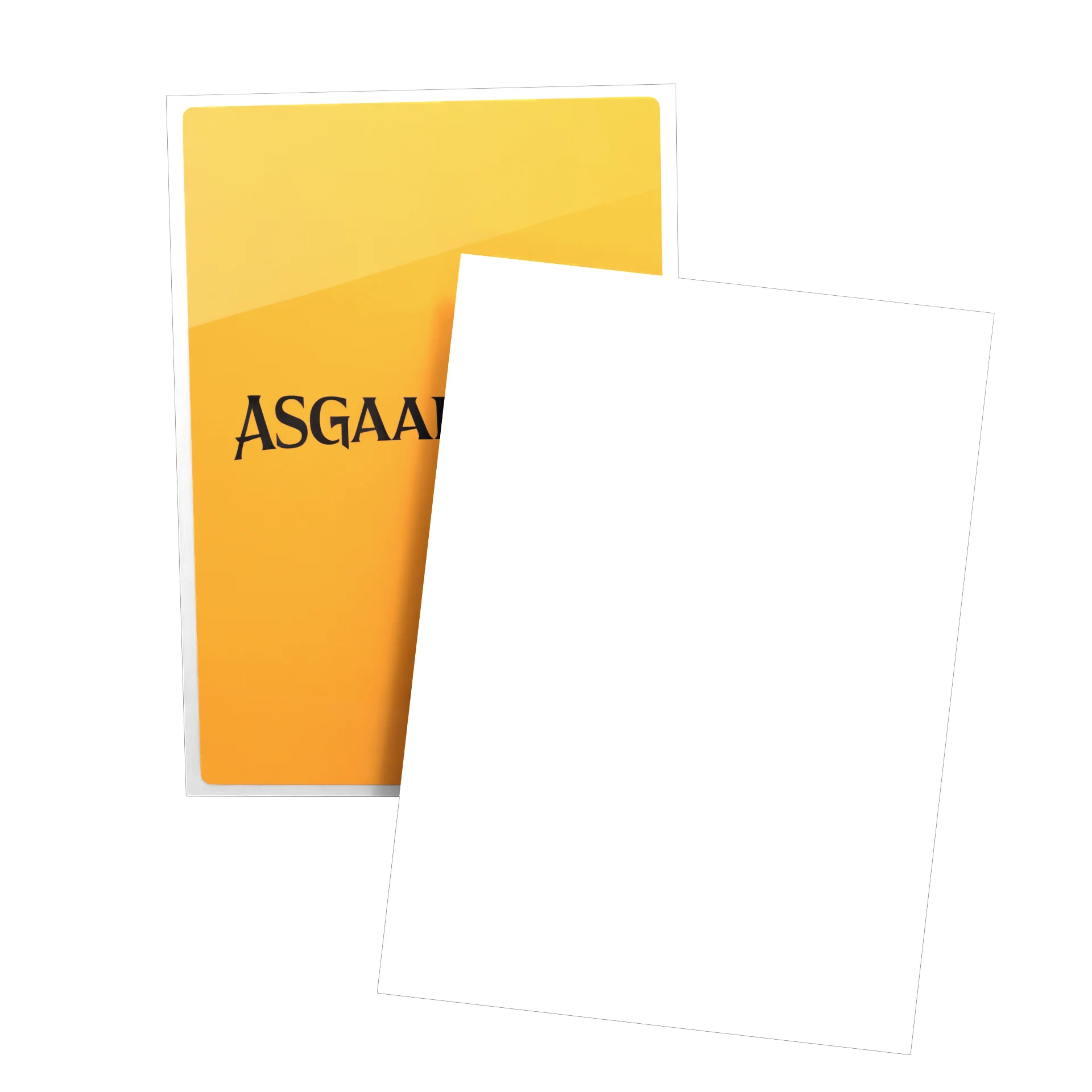 Asgaardian Plain White Standard Sleeve
