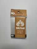 Sultan Supply Premium Card Sleeves: 59 x 86 mm Amber (100 microns) - Gaming Library